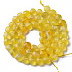 Chapelets de perles d'agate naturelle G-N326-98A-2