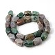 Natural Indian Agate Beads Strands G-G300-9x13mm-02-2