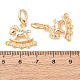 Латунный микро-паве кубический цирконий KK-A279-07G-3