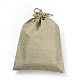 Bolsas de embalaje de arpillera bolsas de lazo ABAG-BC0001-07C-17x23-2