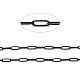 304 Stainless Steel Paperclip Chains CHS-O010-01EB-4