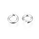 Platinum Plated Brass Round Jump Rings Jewelry Findings Accessories X-JRC5mm-NF-3