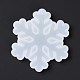 Moldes de silicona para colgantes de copos de nieve DIY-K051-26-4