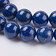 Chapelets de perles en lapis-lazuli naturel G-G423-10mm-A-3