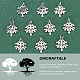 UNICRAFTALE 10pcs Micro Pave Clear Cubic Zirconia Tree of Life Pattern Pendants 316 Surgical Stainless Steel Eco-Friendly Tree Pendants Long-Lasting Plated Tree Charms for DIY Jewelry Making RB-UN0001-05P-4