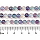 Natürlichen Fluorit Perlen Stränge G-K345-A02-01-5