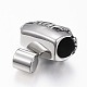 304 Stainless Steel Magnetic Clasps with Glue-in Ends STAS-G157-06AS-2