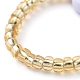 Perlas de vidrio estirar anillos de dedo RJEW-JR00304-M-4