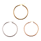 304 Stainless Steel Hoop Earrings EJEW-YW0001-01E-1