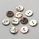 Natürlichen Shell-Tasten&nbsp;LS-BUTT-WH0024-041D-1