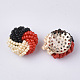 Glass Seed Beads Cabochons FIND-S321-04E-2