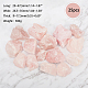 Ручной изготовитель натуральный розовый кварц грубые необработанные каменные самородки неправильной формы для галтовки фонтана резка камней полировка украшения подвески изготовление 500 г G-GA0001-32-2
