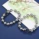 304 Stainless Steel Ball Chain Bracelets BJEW-G618-03P-7
