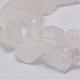 Brins bruts de perles de cristal de quartz naturel G-E343-11-3