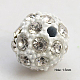 Alloy Middle East Rhinestone Beads RB-E117-12mm-07-2