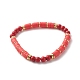 Handmade Polymer Clay Heishi Beads Stretch Bracelets Set BJEW-JB07397-5