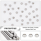UNICRAFTALE 200pcs 5mm Rondelle Spacer Beads Stainless Steel Loose Beads Metal Small Hole Spacer Beads Smooth Surface Beads Finding for DIY Bracelet Necklace Jewelry Making Craft STAS-UN0002-40A-P-5