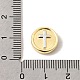 Religiöse Messingperlen&nbsp;KK-A296-43GP-3