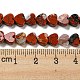 Chapelets de perles en jaspe rouge naturel G-L420-25-6mm-01-5