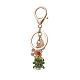 Christmas Theme Glass Keychains KEYC-TA00011-2