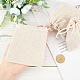 Gorgecraft Flax Cloth Blank DIY Craft Drawstring ABAG-GF0001-06B-3