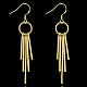 Trendy Real 18K Gold Plated Brass Dangle Earrings For Women EJEW-BB01518-2