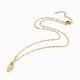 Star & Safety Pin Shape Pendant Necklaces Sets NJEW-JN03137-01-7