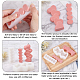 SUPERFINDINGS 2 Style Heart Candle Silicone Mold 3D Stacking Hearts Shape Resin Casting Mold 3D Scattered Love Candle Mold for Chocolate Candy Fondant Handmade Candles DIY-FH0004-21-3