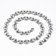 Placcatura sottovuoto 201 set di gioielli in acciaio inossidabile SJEW-F157-19-4