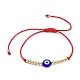 Bracelets réglables de perles tressées avec cordon en nylon BJEW-JB05250-04-1