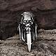 Punk Rock Style 316L Surgical Stainless Steel Skull Rings for Men RJEW-BB01239-8AS-3