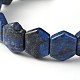 Natural Lapis Lazuli Beads Stretch Bracelets BJEW-F182-03-3