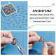 UNICRAFTALE about 200pcs Oval Linking Rings 201 Stainless Steel Link Connectors Oval Connectors 11x4mm Inner Diameter Metal Jewelry Links Closed but Unsoldered Linking Ring for Jewelry Making STAS-UN0041-30-4