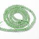 Natürlichen grünen Aventurin Perlen Stränge G-N0202-02-3mm-2