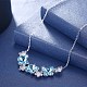 Trendy 925 Sterling Silver Pendant Necklace NJEW-BB30720-2