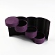 3 Layers Velvet Jewelry Storage Box for Women ODIS-TAC0001-01C-2