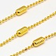 Electroplate Brass Ball Chains CHC-L019-60G-1