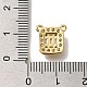 Прямоугольная стойка с покрытием из латуни KK-U019-14G-3