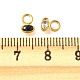 Подвески из нержавеющей стали 304 с микропаве из стразов STAS-K263-79G-3