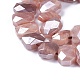 Chapelets de perles de sunstone naturelle naturelles G-I225-18-1