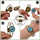 Accessoire de bricolage de bracelet en laiton MAK-Q011-73AB-25mm-3
