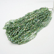 Electroplate Glass Beads Strands EGLA-D018-4x4mm-25-2