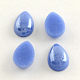 Pearlized Plated Opaque Glass Cabochons PORC-S778-10x14-10-1