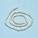 Fili di perle di perle d'acqua dolce coltivate naturali PEAR-A005-05B-01-3