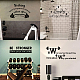 PVC Quotes Wall Sticker DIY-WH0200-051-6