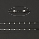 Chaînes de perles rondes en verre CHS-B003-04A-2