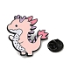 Broche de esmalte de aleación de dragón de dibujos animados JEWB-R025-02A-2