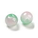 Zweifarbige Glasperlen zum Sprühen GLAA-L046-03I-2