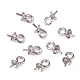 Stainless Steel Cup Pearl Peg Bails Pin Pendants STAS-P149-01P-5