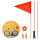 Fibreglass Bike Safety Flag AJEW-WH0023-28-1